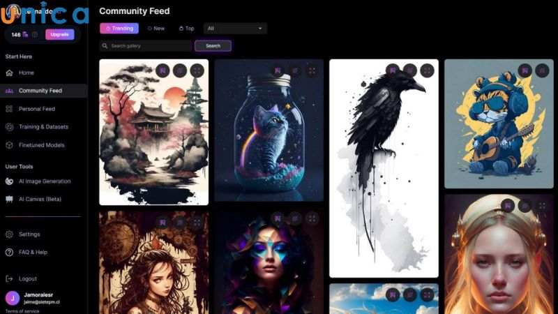 Leonardo AI cho phép tùy chỉnh dữ liệu nhanh chóng, dễ dàng