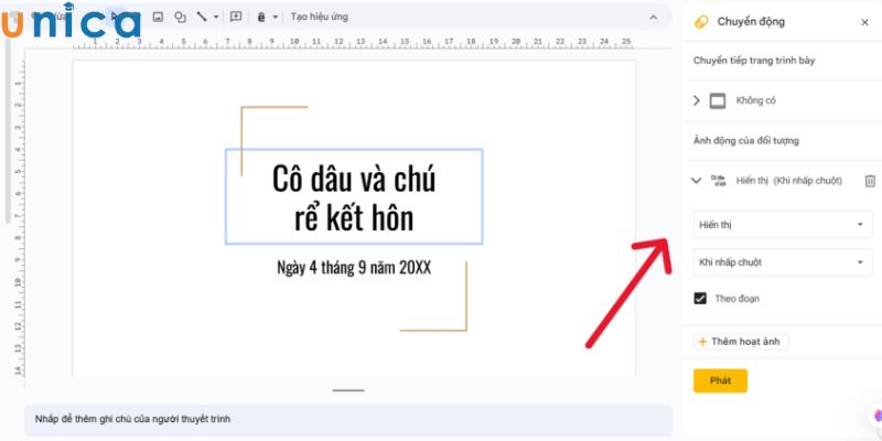 Nhập nội dung cần trình bày