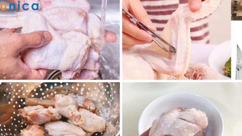 ướp cánh gà thật kỹ