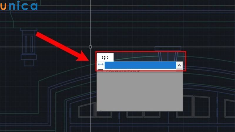 Gõ QD vào dòng lệnh