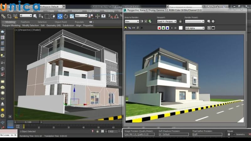 Mental Ray giúp kết xuất hình ảnh theo khối