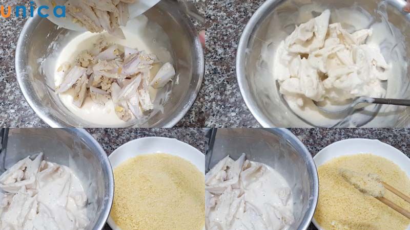 Pha bột chiên gòn đúng cách để sụn gà giòn lâu