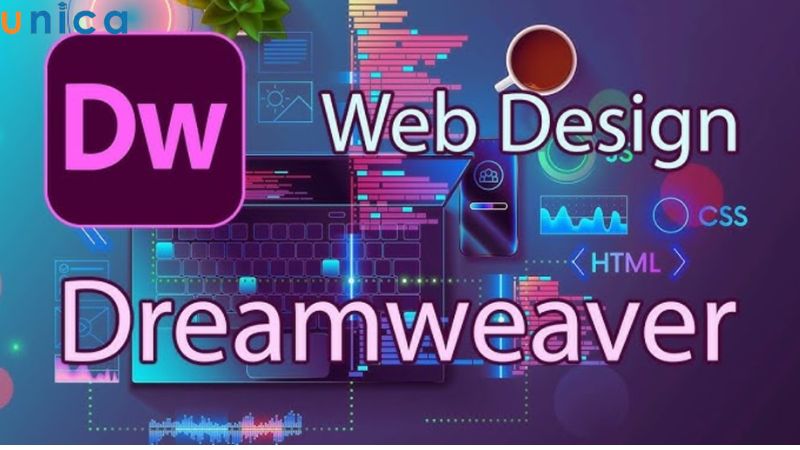 Adobe Dreamweaver hỗ trợ nhiều định dạng mã hóa, tích hợp tốt với các công cụ của Adobe