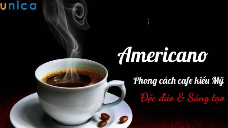 Americano là thức uống đặc trưng của Châu Âu