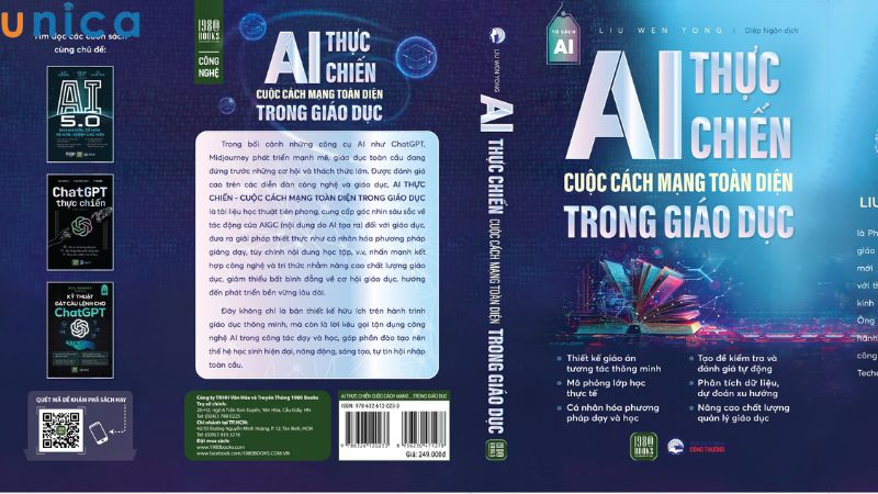 Cuốn sách cho thấy việc ứng dụng AI trong giáo dục hiện đại