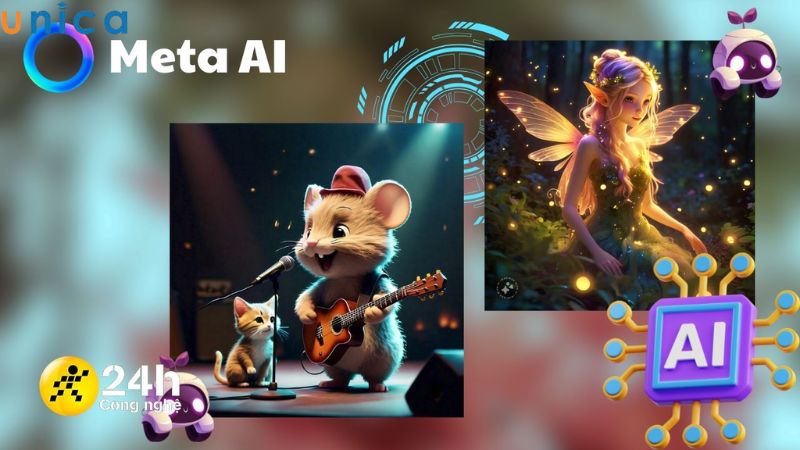 Meta AI có khả năng chuyển đổi văn bản thành hình ảnh