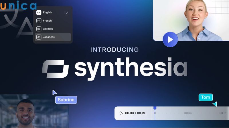 Synthesia.io là một trong những công cụ AI tạo video hot nhất hiện nay