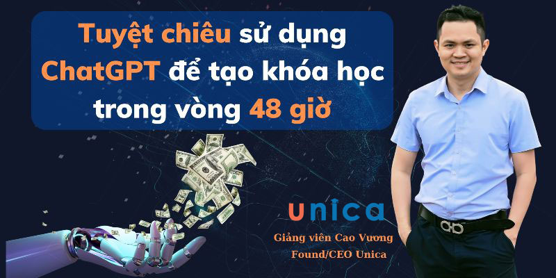 Tuyệt chiêu áp dụng ChatGPT để tạo khóa học trong vòng 48 giờ