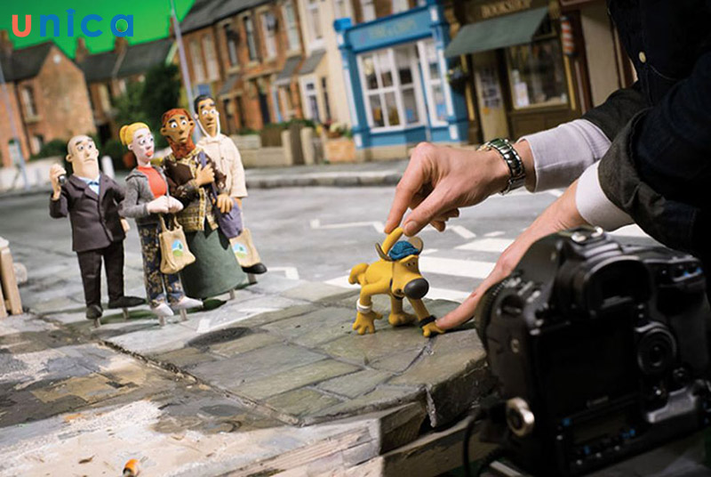 Stop-motion - kỹ thuật quay video, chụp hàng loạt ảnh tĩnh rồi ghép lại thành ảnh động