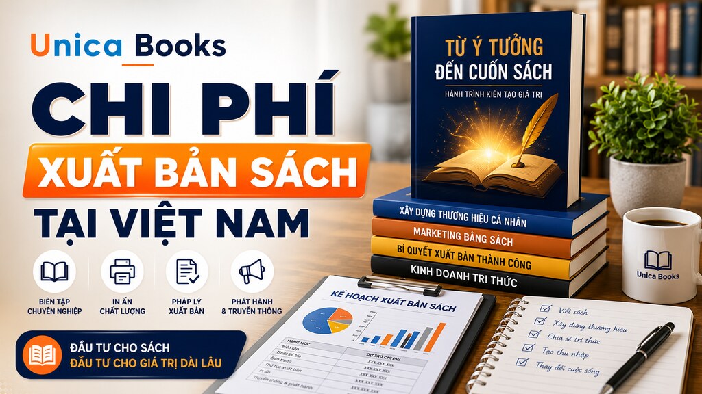 Chi phí xuất bản sách tại Việt Nam – Bảng giá mới nhất 2026