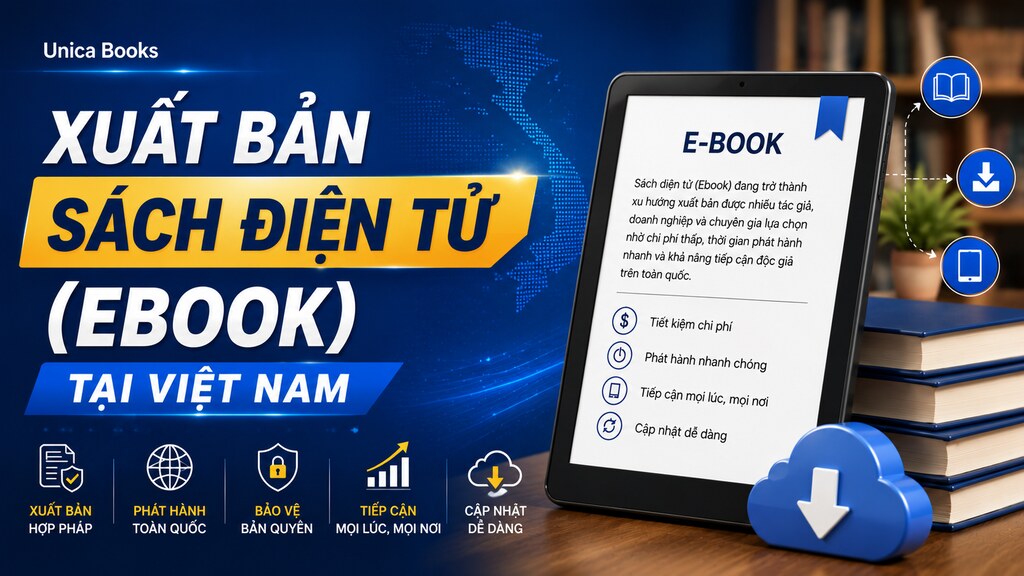 Làm thế nào để xuất bản sách điện tử (Ebook) tại Việt Nam?