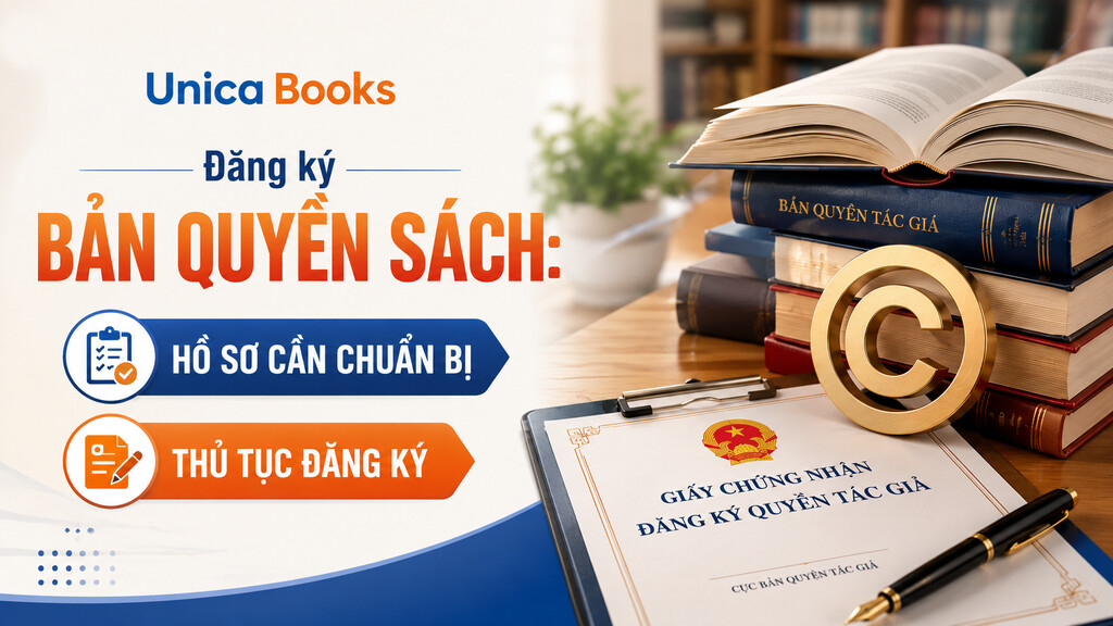 Đăng ký bản quyền sách: Hồ sơ & Thủ tục đăng ký chi tiết từ A-Z