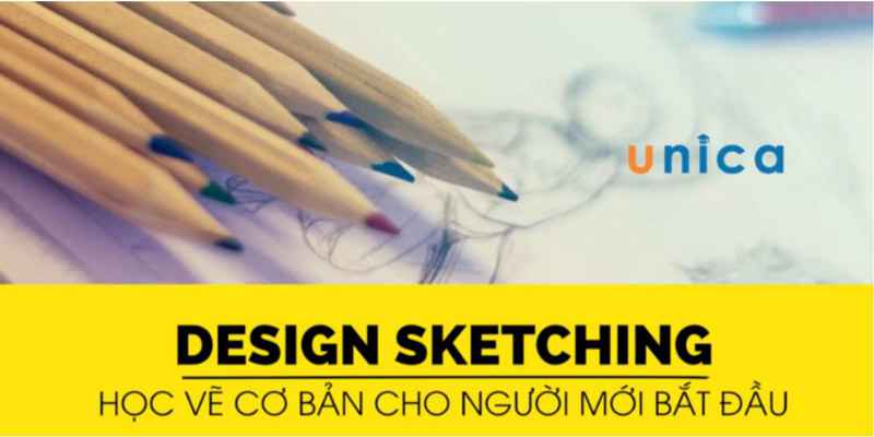 Design Sketching - Học vẽ cơ bản cho người mới bắt đầu