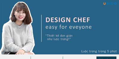 3 phút thiết kế ảnh quảng cáo cùng Design chef bằng phần mềm thiết kế online - Bess Career