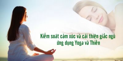 Kiểm soát cảm xúc và cải thiện giấc ngủ ứng dụng Yoga và Thiền - Đỗ Thị Mai (Mai Đỗ)