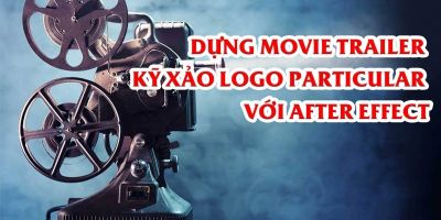 Dựng Movie Trailer - kỹ xảo Logo Particular với After Effect - Master Trần 