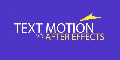 Text motion với After effect - Master Trần 