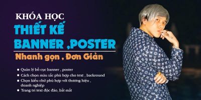 Cắt ghép Banner, Poster sản phẩm đơn giản bằng Photoshop - Mai Xuân Huy (Huy Quần Hoa)