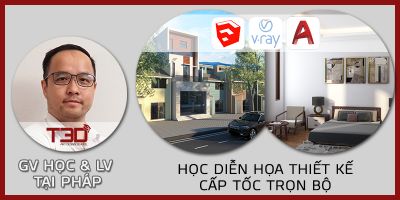 Học cấp tốc thiết kế diễn họa 3d kiến trúc và nội thất bằng Sketchup - Nguyễn Thanh Tùng