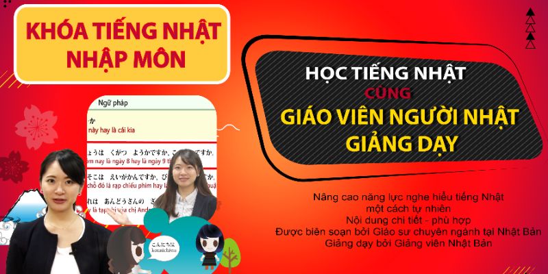 Học Tiếng Nhật Online - Khóa Nhập Môn