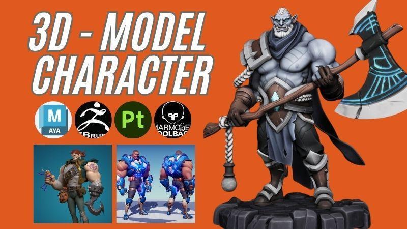 Khoá Học Nhân Vật 3D Chuyên Sâu