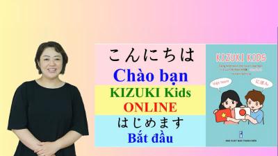 Tiếng Nhật cho trẻ em cùng giáo viên Nhật Bản Kizuki Kids 2 - Trung tâm ngoại ngữ KIZUKI