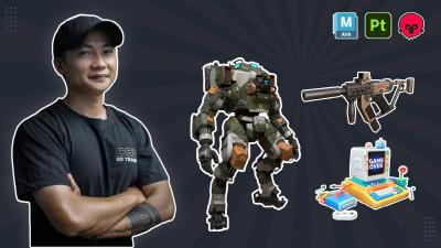 Tự học 3D Hard Surface - Khóa học 3D dành cho người mới