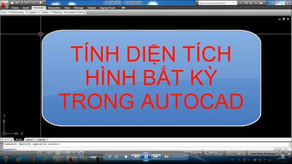 Bí kíp dùng lệnh đo diện tích trong Cad đơn giản nhất