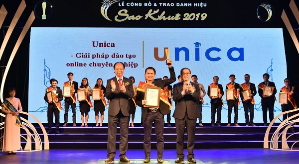 UNICA vinh dự đón nhận giải thưởng Sao Khuê 2019
