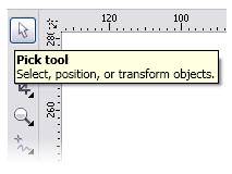 Cách sử dụng công cụ Pick Tool trong Corel nhanh, hiệu quả