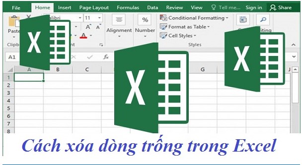 3 Cách xóa dòng trống trong Excel nhanh và dễ nhất