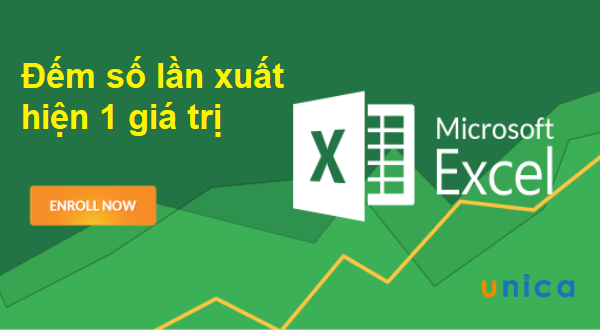 Cách đếm số lần xuất hiện giá trị trong Excel chi tiết và chuẩn nhất