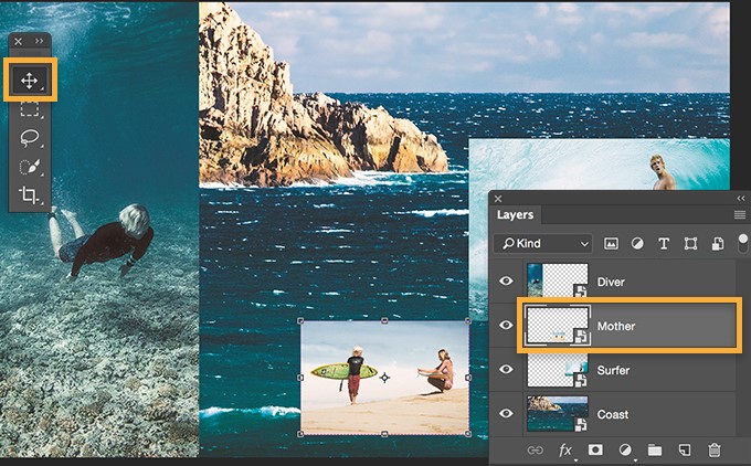 Hướng dẫn cách ghép ảnh trong Photoshop cho người mới bắt đầu