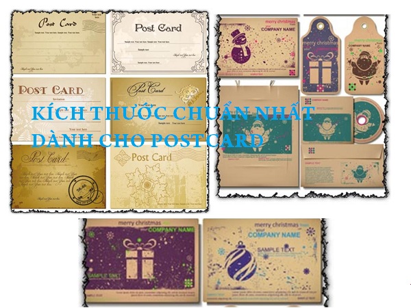 Tìm hiểu về kích thước của Postcard phổ biến nhất hiện nay