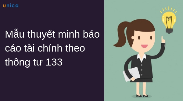 Mẫu thuyết minh báo cáo tài chính theo thông tư 133