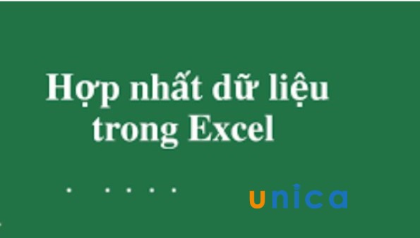 Cách sử dụng hàm consolidate trong excel để hợp nhất nhiều trang tính