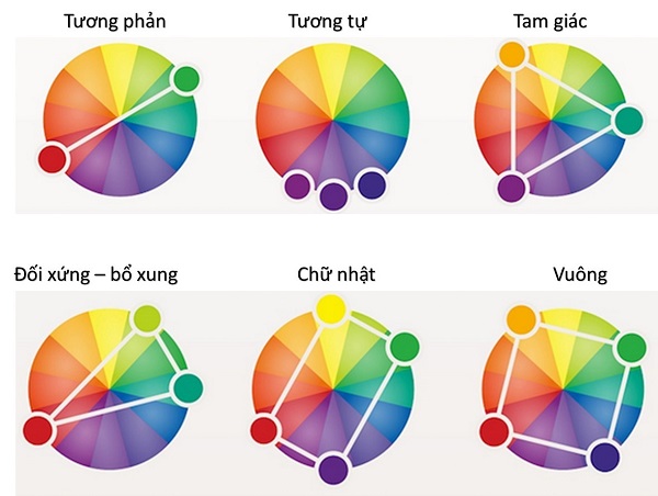 Những kiến thức lý thuyết màu sắc cơ bản trong thiết kế