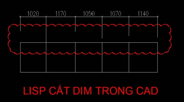 Cách sử dụng lệnh cắt Dim trong Autocad đơn giản nhất