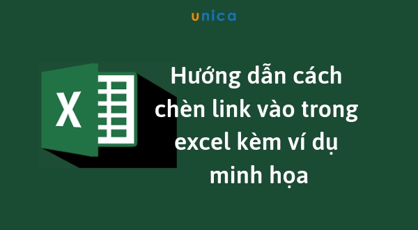 Cách chèn link vào excel Excel đơn giản, có ví dụ minh họa chi tiết