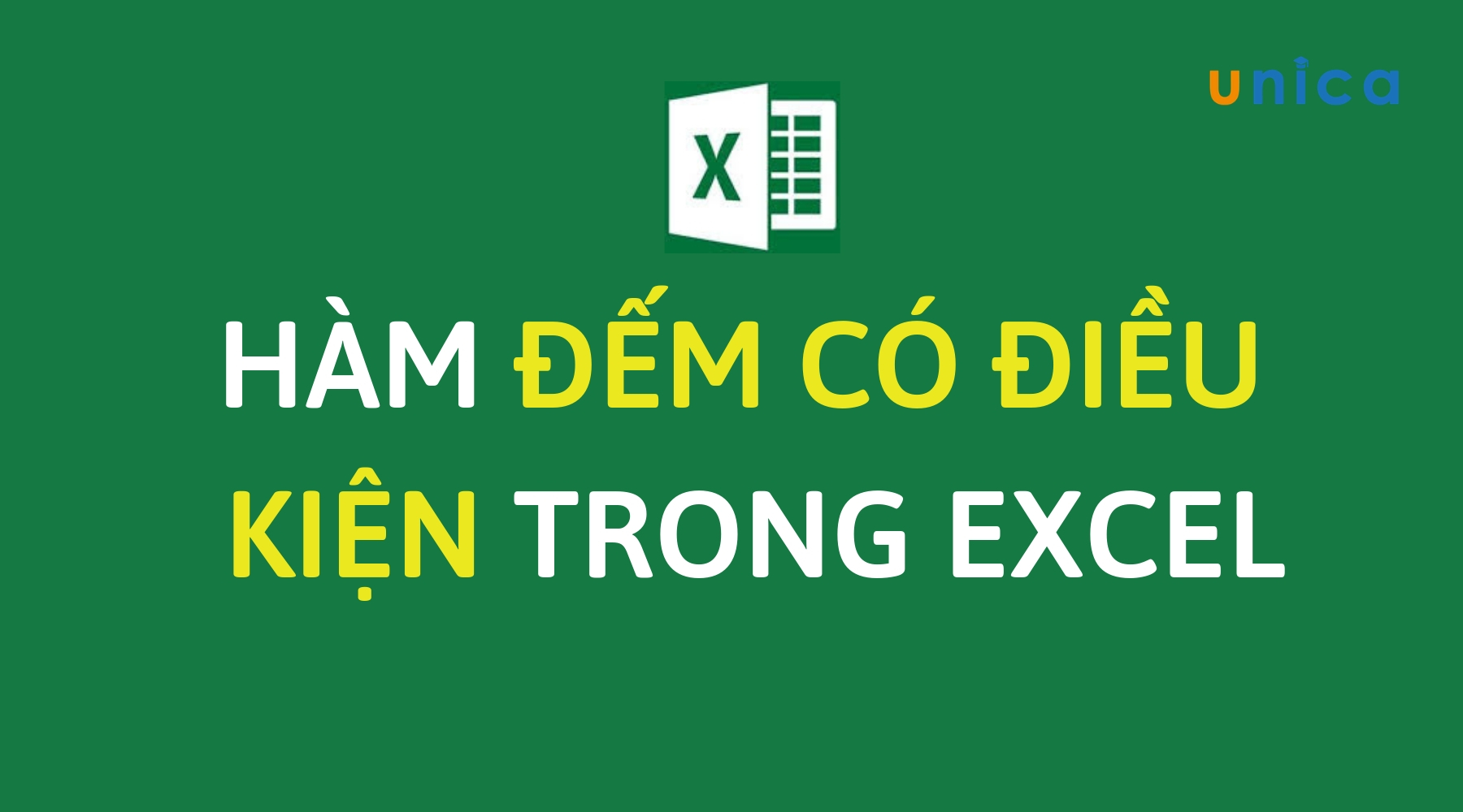 Hàm đếm có nhiều điều kiện trong excel COUNTIFS: Công thức và cách dùng