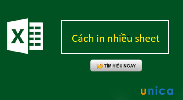 Có cách nào để tự động in nhiều sheet trong Excel không? 
