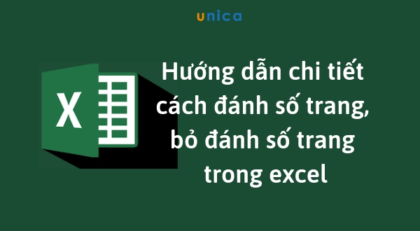 Hướng dẫn cách đánh số trang trong excel chi tiết nhất