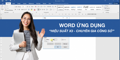 Học Word Ứng dụng - Hiệu suất nhân ba, chuyên gia nơi công sở - MOSHUB - Tin học quốc tế hàng đầu